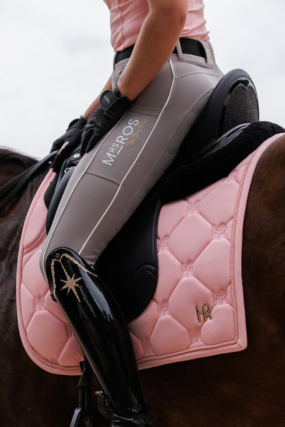 Mrs Ros Dressage Saddle Pad Pink - BS Collection