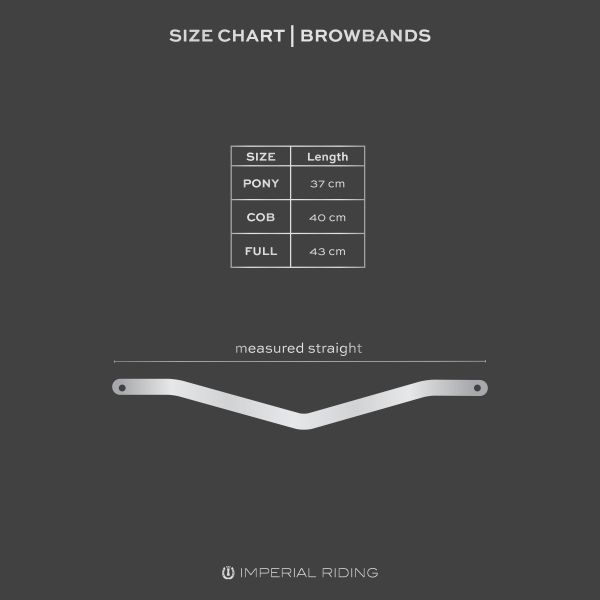 Imperial Riding Browband IRHSlim