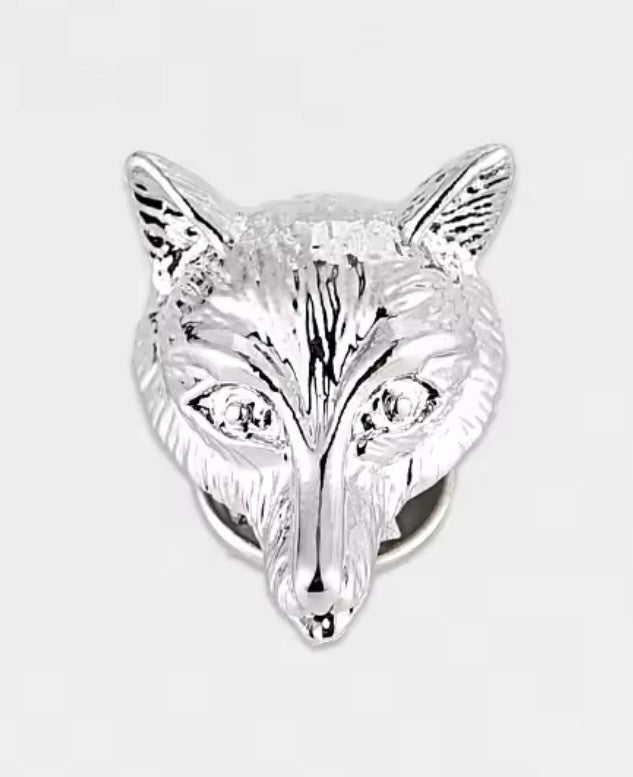 The Horse Den Fox Head Pin