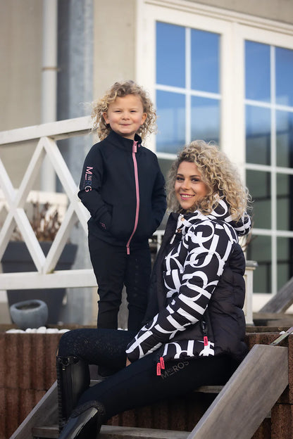 Mrs Ros Mini Ros Softshell Training Jacket Zoe Black - Autumn Crush