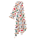 CARTER Horse Design Twilly Scarf, Hair or Handbag Tie - 85x5cm