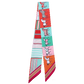 FELICITY Horse Design Twilly Scarf, Hair or Handbag Tie - 85x5cm
