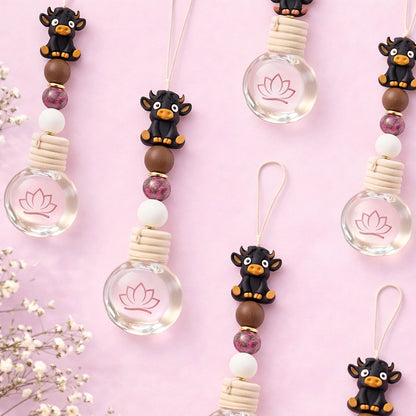 Lys Coccinelle Fragrances - Cow Car Diffuser with Refill - Lychee & Guava Sorbet