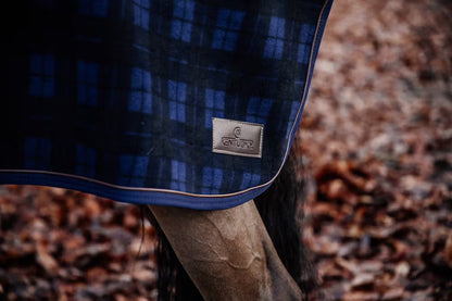 Kentucky Quarter Rug Heavy Fleece - Check Print