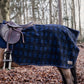 Kentucky Quarter Rug Heavy Fleece - Check Print