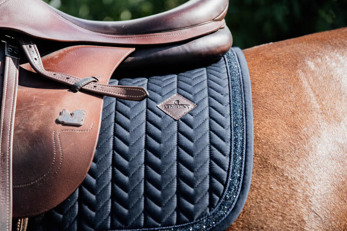 Kentucky Saddle Pad Glitter Stone - Jumping