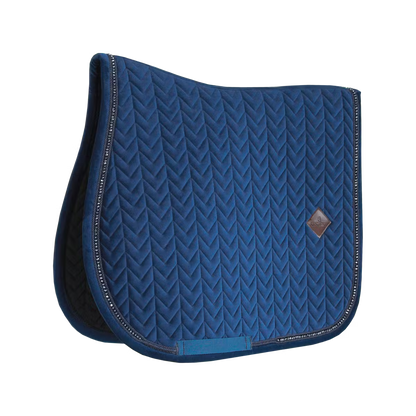 Kentucky Saddle Pad Velvet Pearls - Jumping