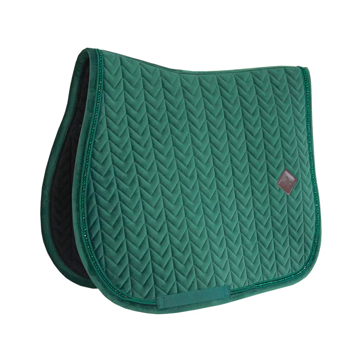 Kentucky Saddle Pad Velvet Pearls - Jumping