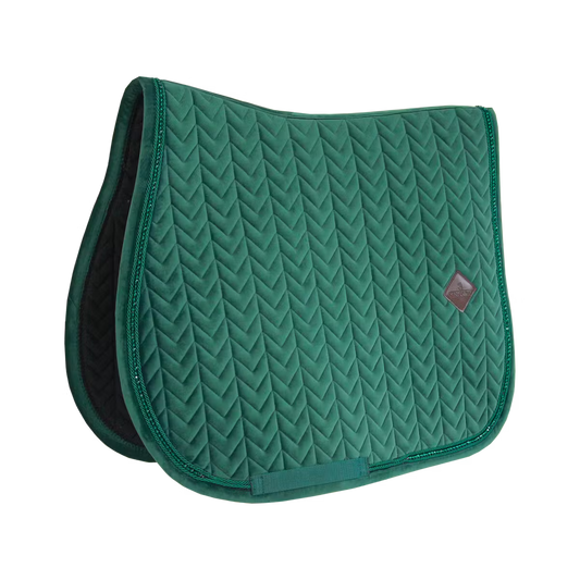 Kentucky Saddle Pad Velvet Pearls - Jumping