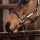Kentucky Leather Rope Halter - Brown Leather