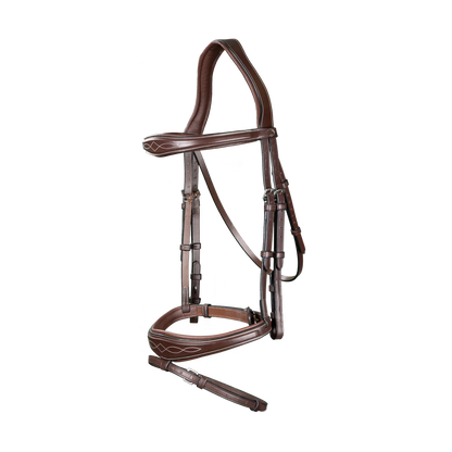 Dy'on Anatomic Flash Noseband Bridle - US Collection