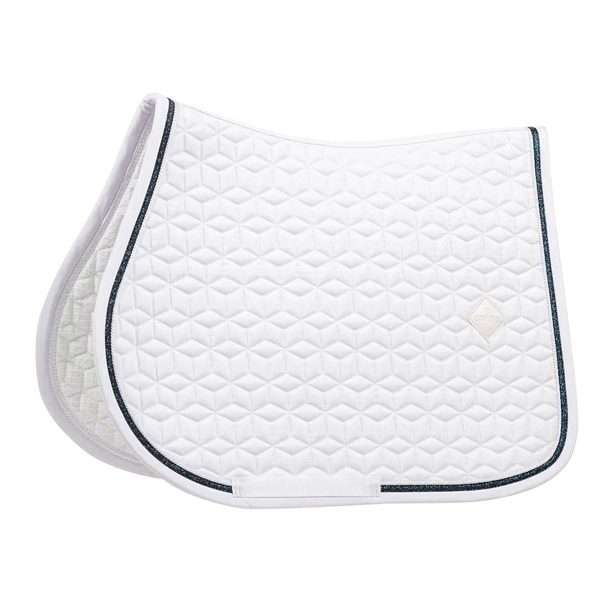 Kentucky Saddle Pad Glitter Rope - Jumping