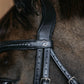Dy'On Plaited Flash Noseband Bridle with Pull Back - New English Collection