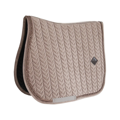 Kentucky Saddle Pad Velvet Pearls - Jumping