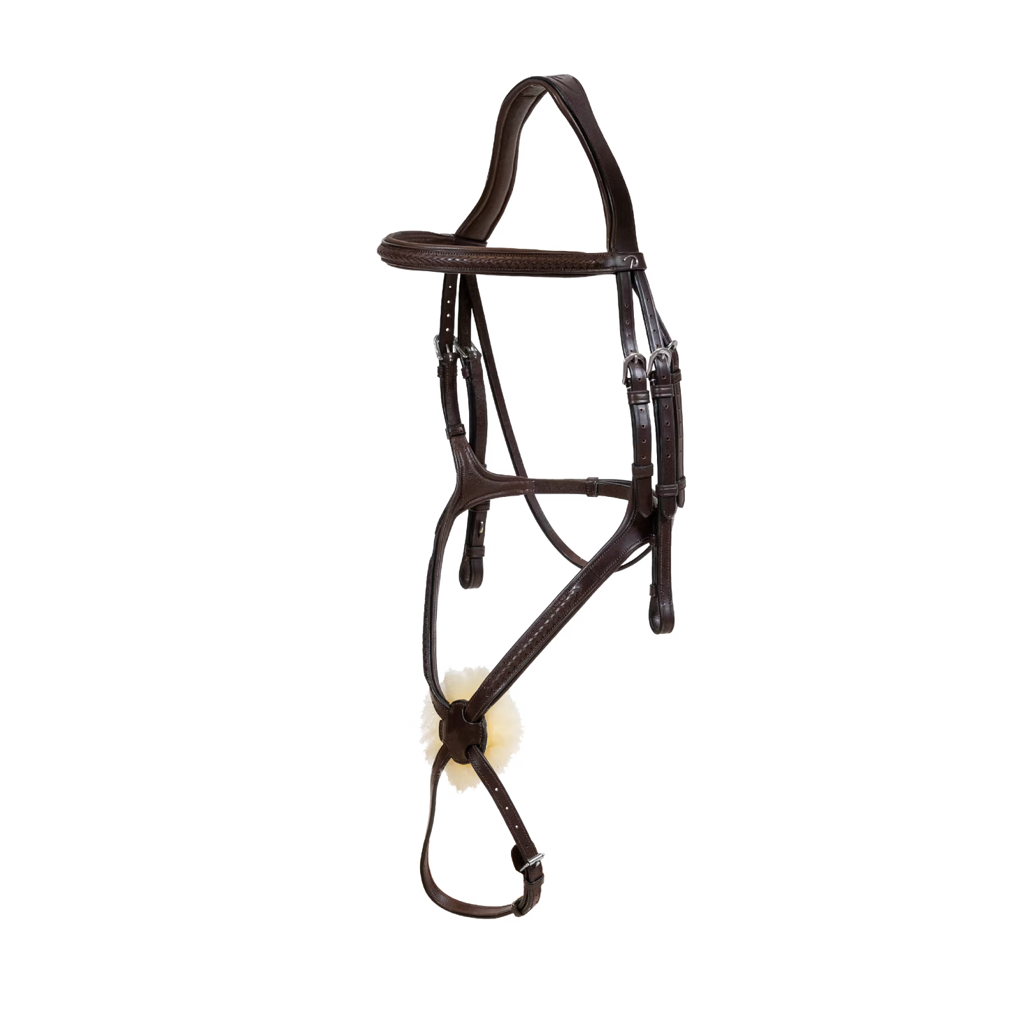 Dy'On Plaited Figure 8 Noseband Bridle - New English Collection