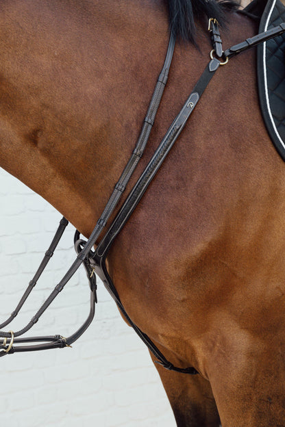 Dy'On Plaited Bridge Breastplate - D Collection