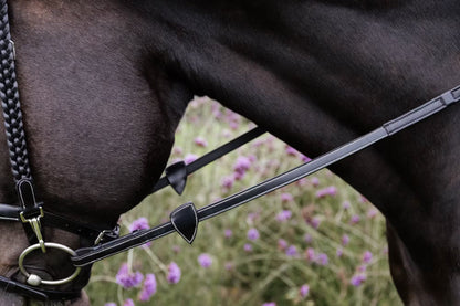 Dy'On 1/2 Soft Leather Reins with 8 Integrated Stops - Working Collection