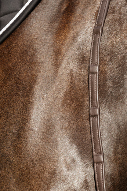 Dy'On 1/2 Soft Leather Reins with 8 Integrated Stops - Working Collection