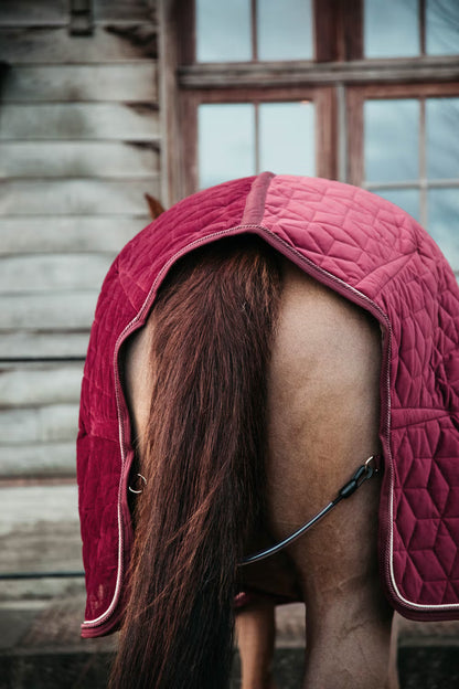 Kentucky Velvet Show Rug - Cube Quilt