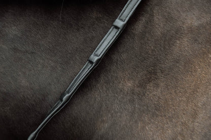 Dy'On 1/2 Soft Leather Reins with 8 Integrated Stops - Working Collection