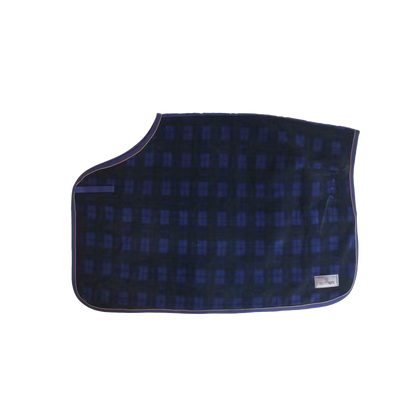 Kentucky Quarter Rug Heavy Fleece - Check Print