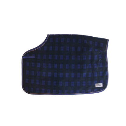 Kentucky Quarter Rug Heavy Fleece - Check Print