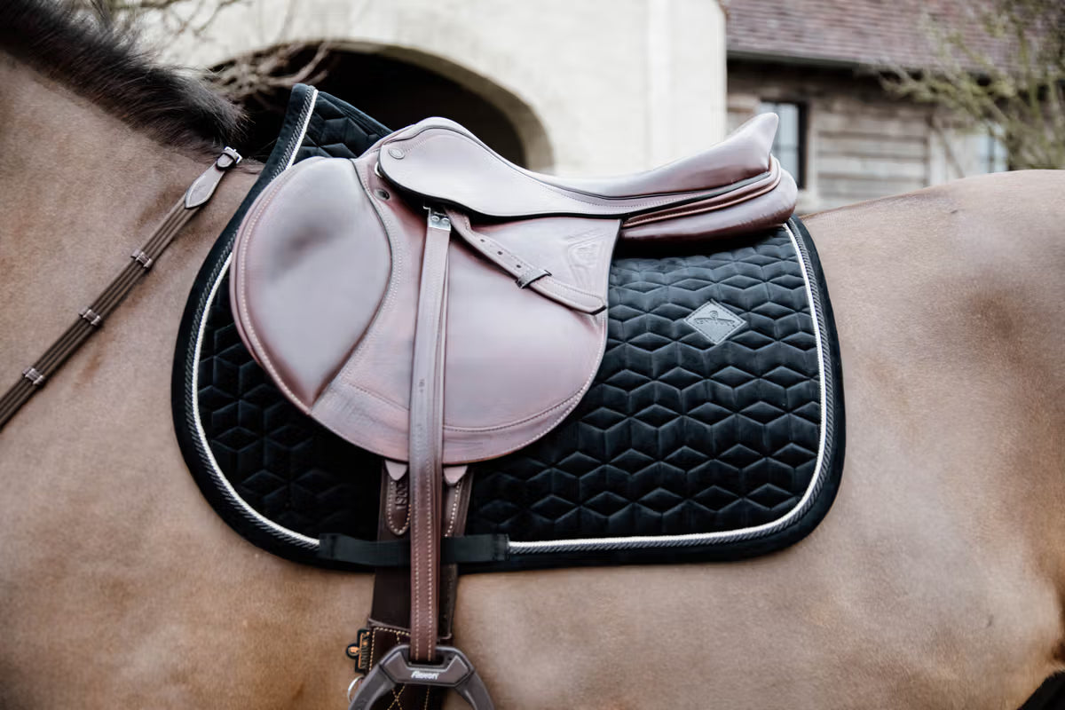 Kentucky Saddle Pad Basic Velvet - Jumping