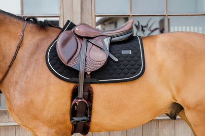 Kentucky Saddle Pad Onion Quilt Rubber Logo - Jumping