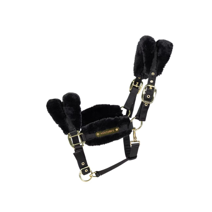 Kentucky Nylon Sheepskin Halter - Soft