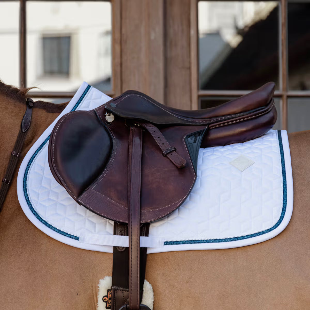 Kentucky Saddle Pad Glitter Rope - Jumping