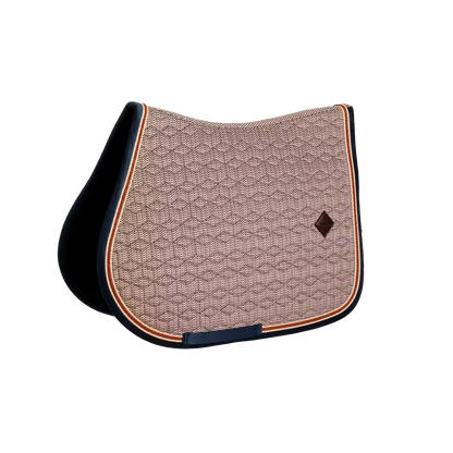 Kentucky Saddle Pad Pied-de-Poule Bordeaux - Jumping