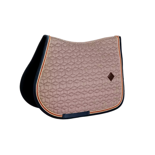 Kentucky Saddle Pad Pied-de-Poule Bordeaux - Jumping