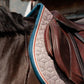 Kentucky Saddle Pad Pied-de-Poule Bordeaux - Jumping