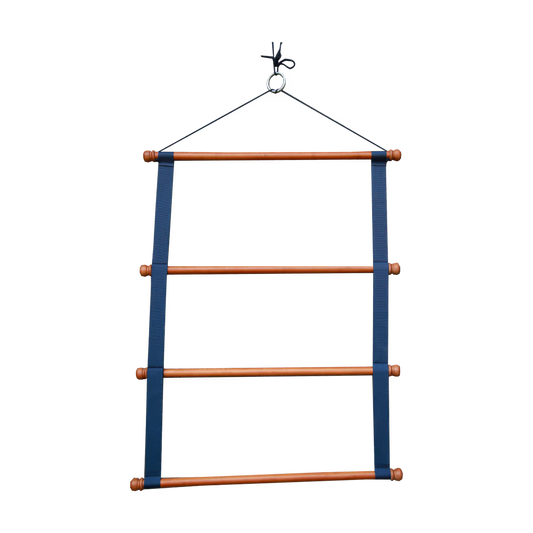 Kentucky Luxe Saddle Pad Holder - Navy