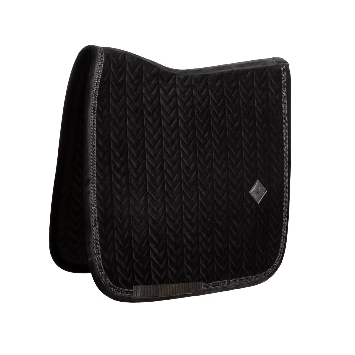 Kentucky Saddle Pad Velvet Mini Pearls - Dressage