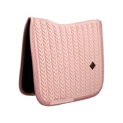 Kentucky Saddle Pad Velvet Mini Pearls - Dressage