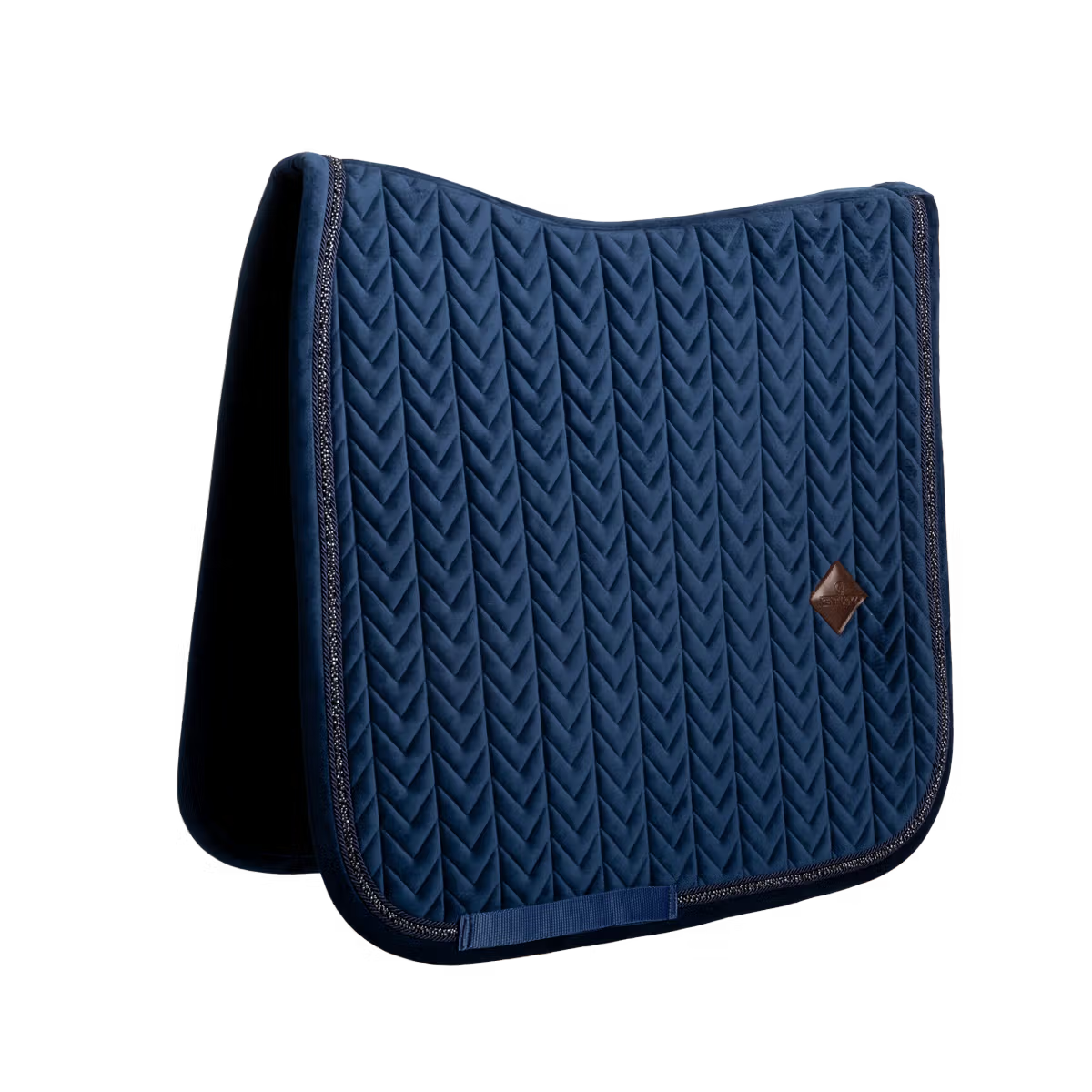 Kentucky Saddle Pad Velvet Mini Pearls - Dressage