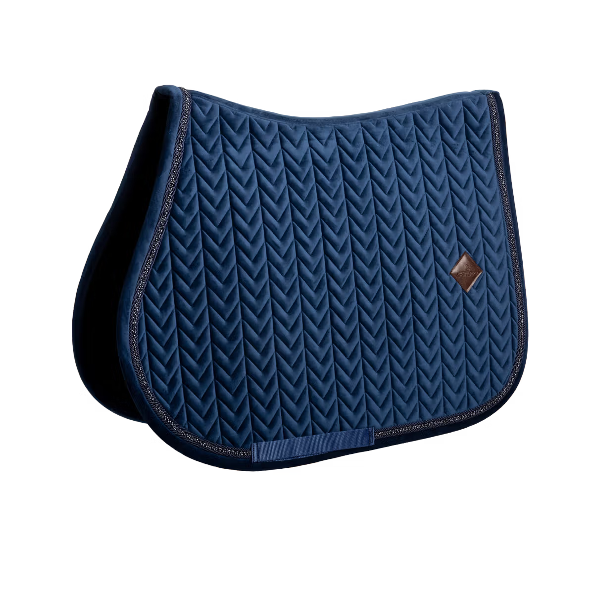 Kentucky Saddle Pad Velvet Mini Pearls - Jumping