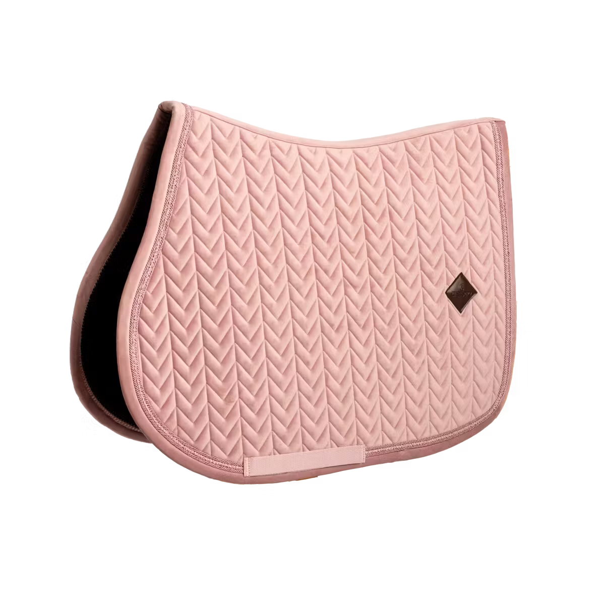 Kentucky Saddle Pad Velvet Mini Pearls - Jumping