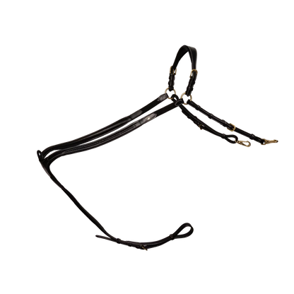 Dy'On Plaited Bridge Breastplate - D Collection
