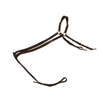 Dy'On Plaited Bridge Breastplate - D Collection