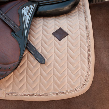 Kentucky Saddle Pad Velvet Mini Pearls - Jumping