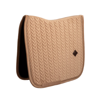 Kentucky Saddle Pad Velvet Mini Pearls - Dressage