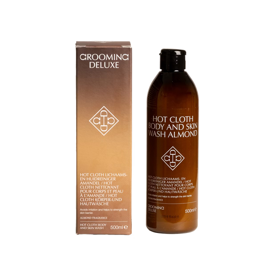 Kentucky Grooming Deluxe Hot Cloth & Skin Wash Almond - 500ml