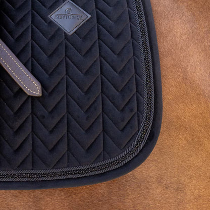 Kentucky Saddle Pad Velvet Mini Pearls - Jumping
