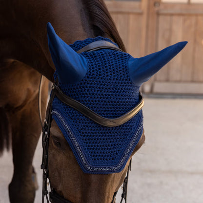 Kentucky Fly Veil Wellington Velvet Mini Pearls - Soundless