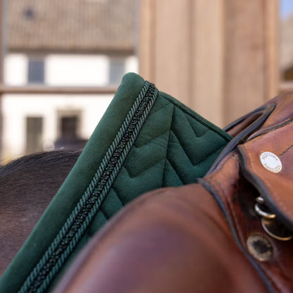Kentucky Saddle Pad Velvet Mini Pearls - Jumping