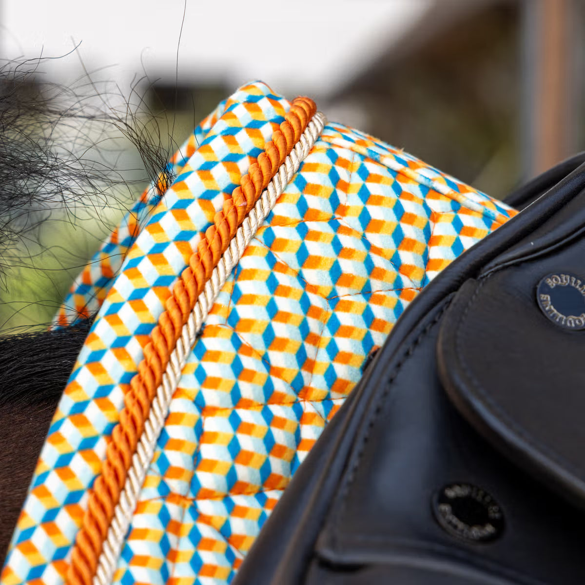 Kentucky Saddle Pad Velvet Printing - Dressage