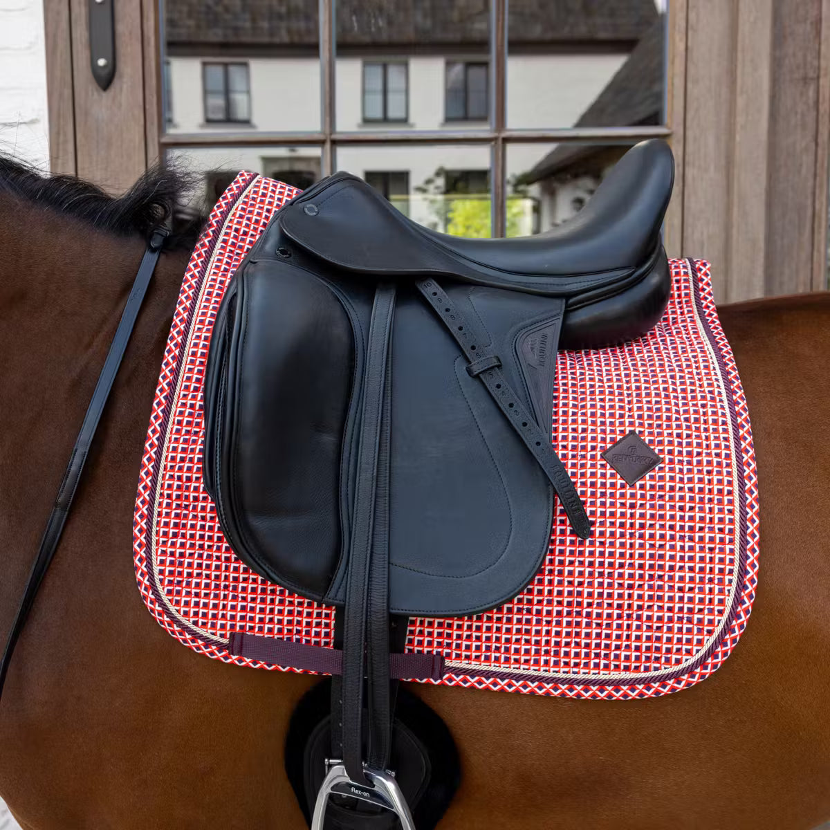 Kentucky Saddle Pad Velvet Printing - Dressage