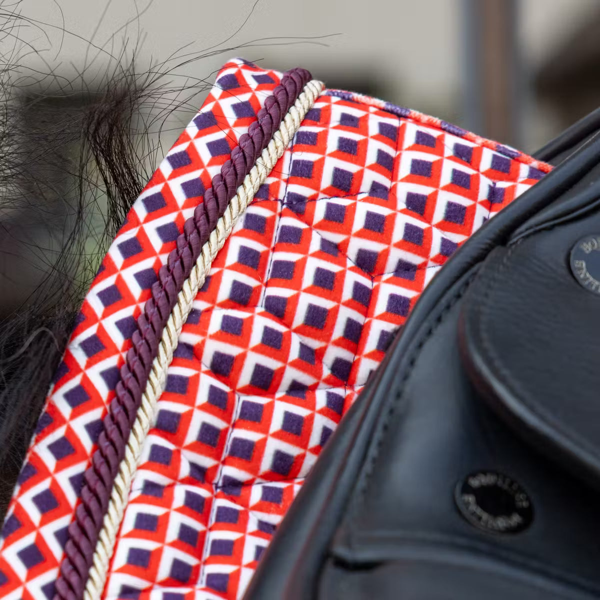 Kentucky Saddle Pad Velvet Printing - Dressage